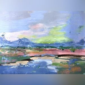 Original acrylic painting on watercolor paper Size: 9” x 12”